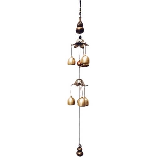 Wind Chimes Bronze Metal Wind Chimes Fengshui Superb Copper Gifts For Her That Will Instantly Make Her Smile