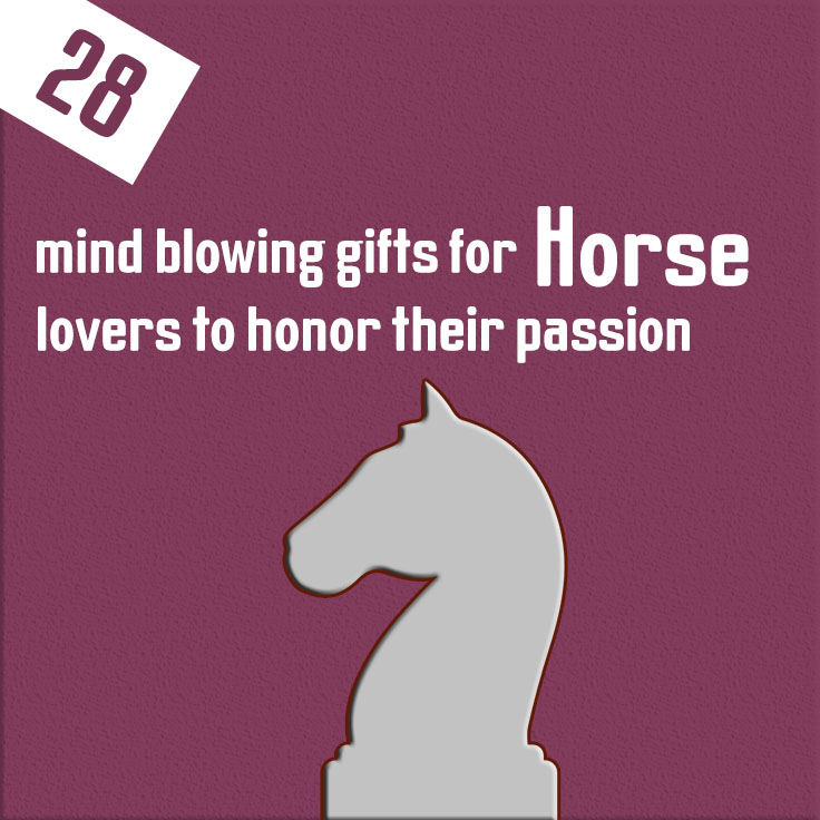 28 mind blowing gifts for horse lovers to honor their passion