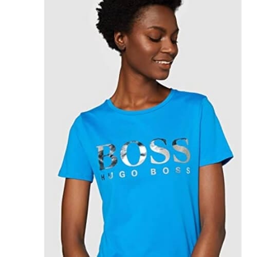 BOSS Women's Tecatch T-Shirt Amazing Gifts For A Female Boss That Will Surely Fill Her With Joy
