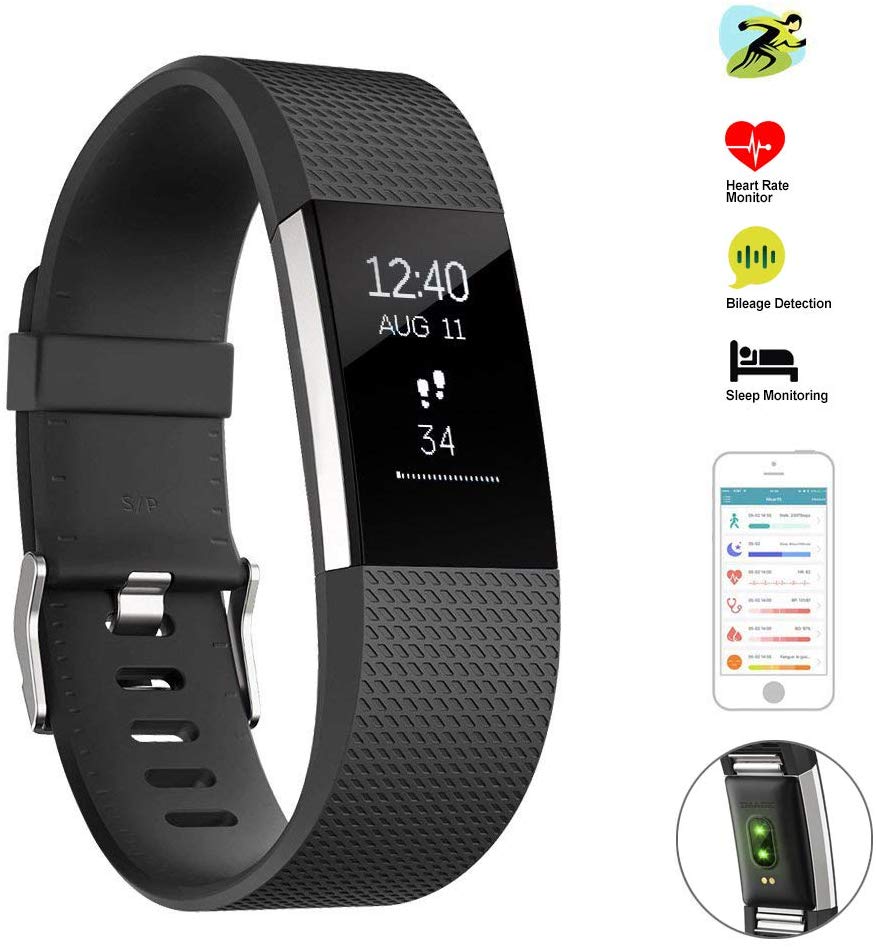 Bluetooth Wireless Smart Wristwatch Body Health Tracker for Android and IOS Smartphones