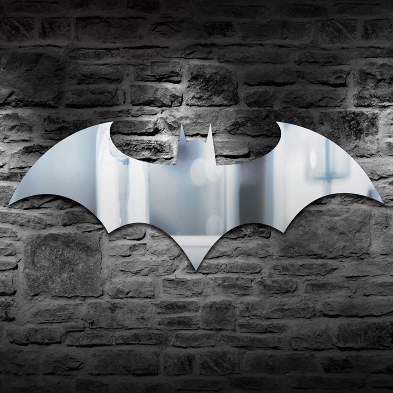 Led Wall Light Personality USB Remote Control Batman Mirror