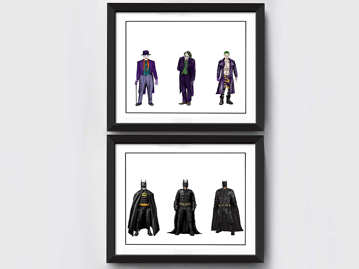 Batman and Joker Art Prints