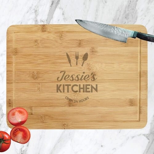 Personalised Chopping Board Unusual Gifts For Sisters that she will love