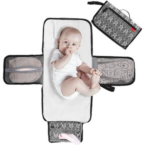 Lekebaby Portable Nappy Changing Mat Travel Baby Change Mat Cutest And Unusual Baby Boy Gifts