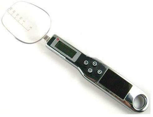 Solar Powered Plastic Digital Spoon Scale with LCD Monitor