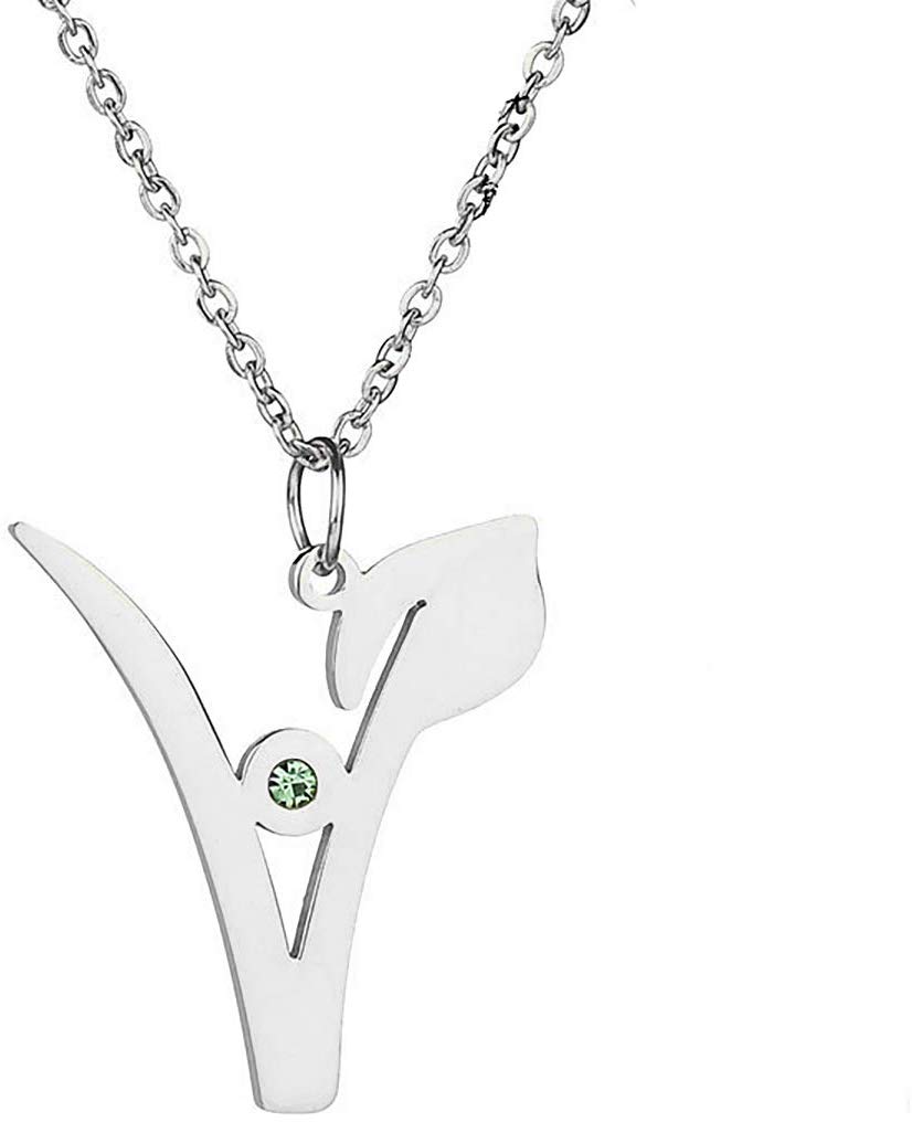 Tornado Vegan Symbol Necklace