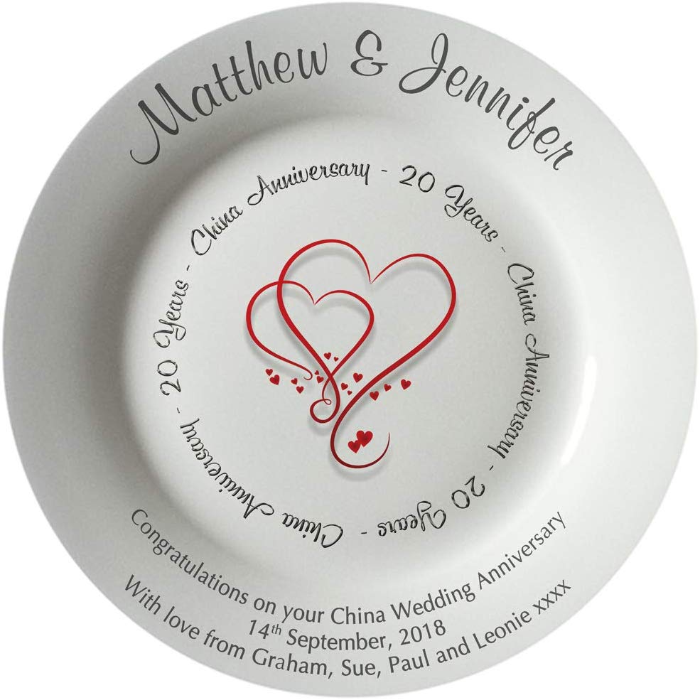 All About Names Personalised Bone China Plate
