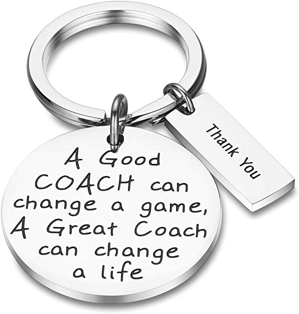 Coach Keychain Coach Gifts A Good Coach Can Change A Game