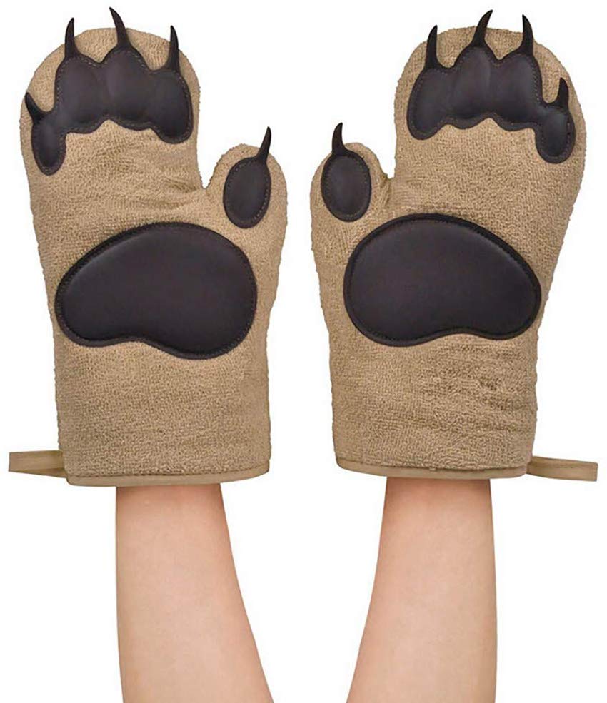 Bluelucon Bear Oven Gloves