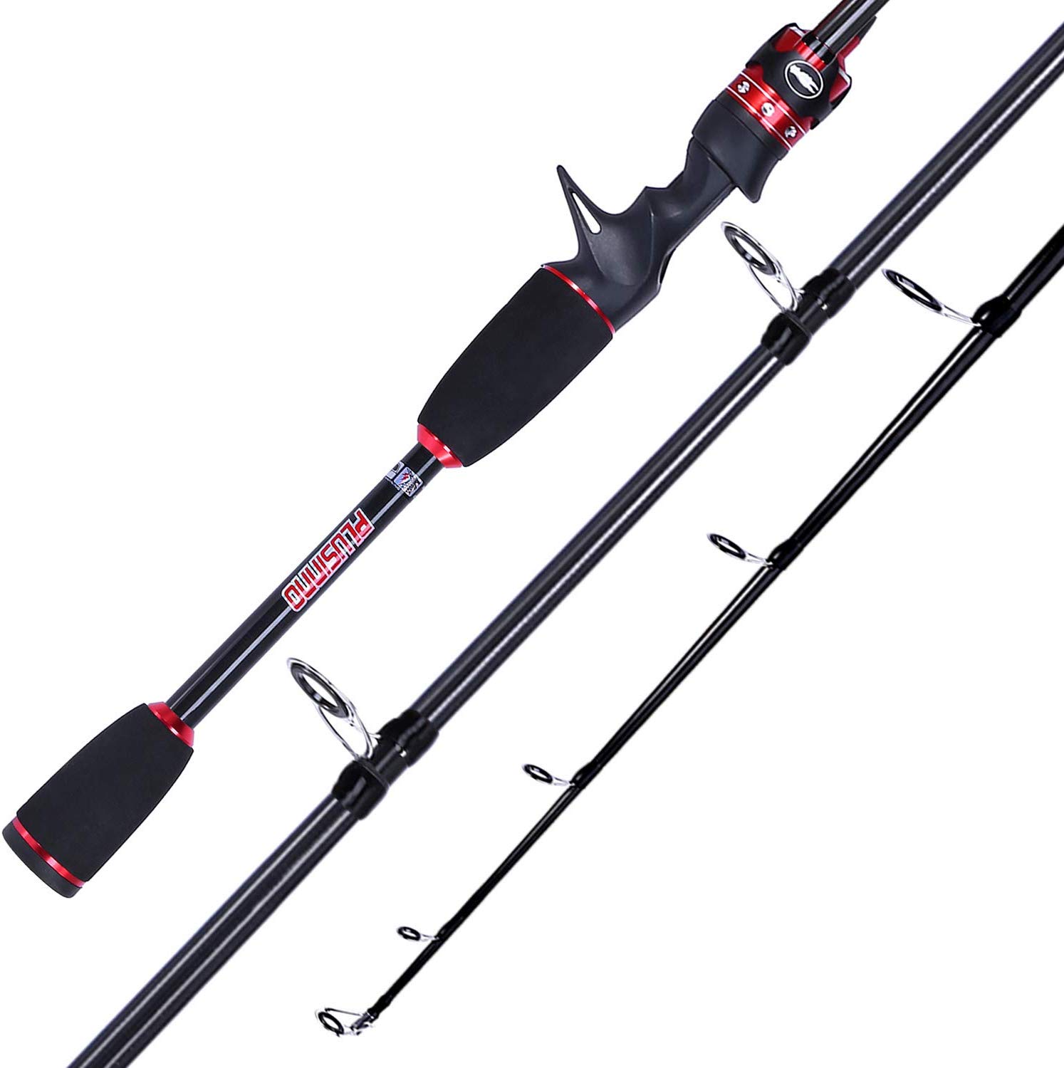Portable Two-Piece Casting Fishing Rod