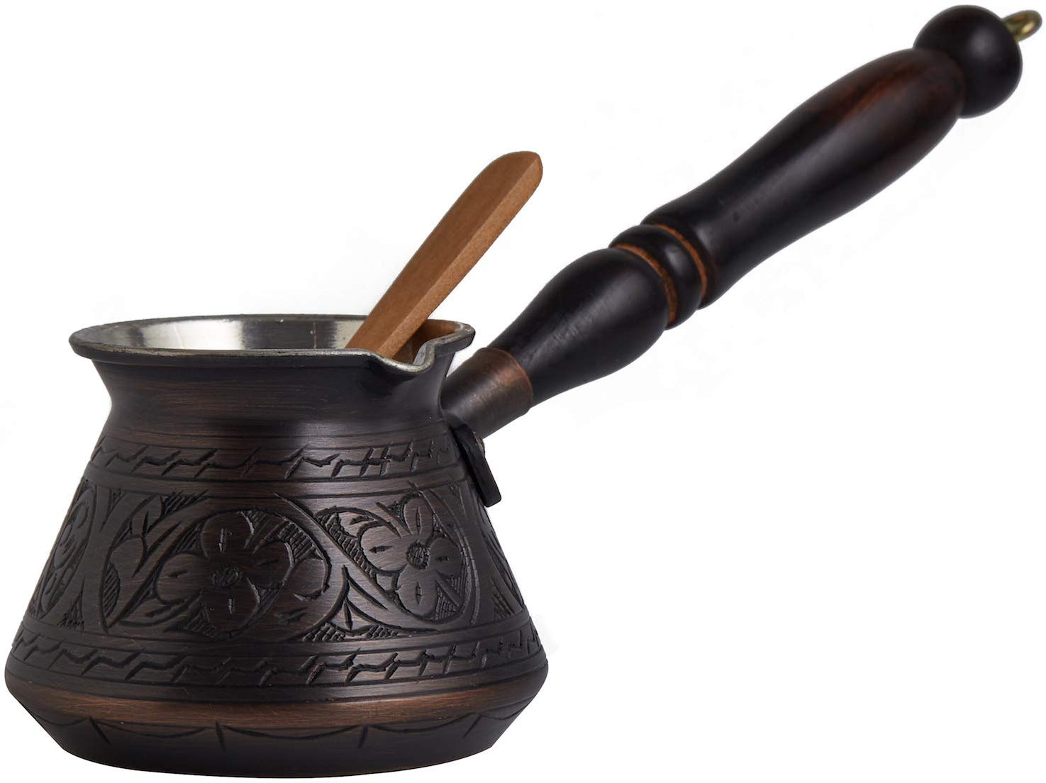Arabic Engraved Coffee Pot Stovetop Coffee Maker