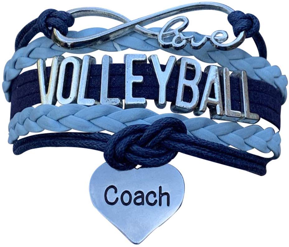 Volleyball Coach Gift- Volleyball Coach Charm Bracelet