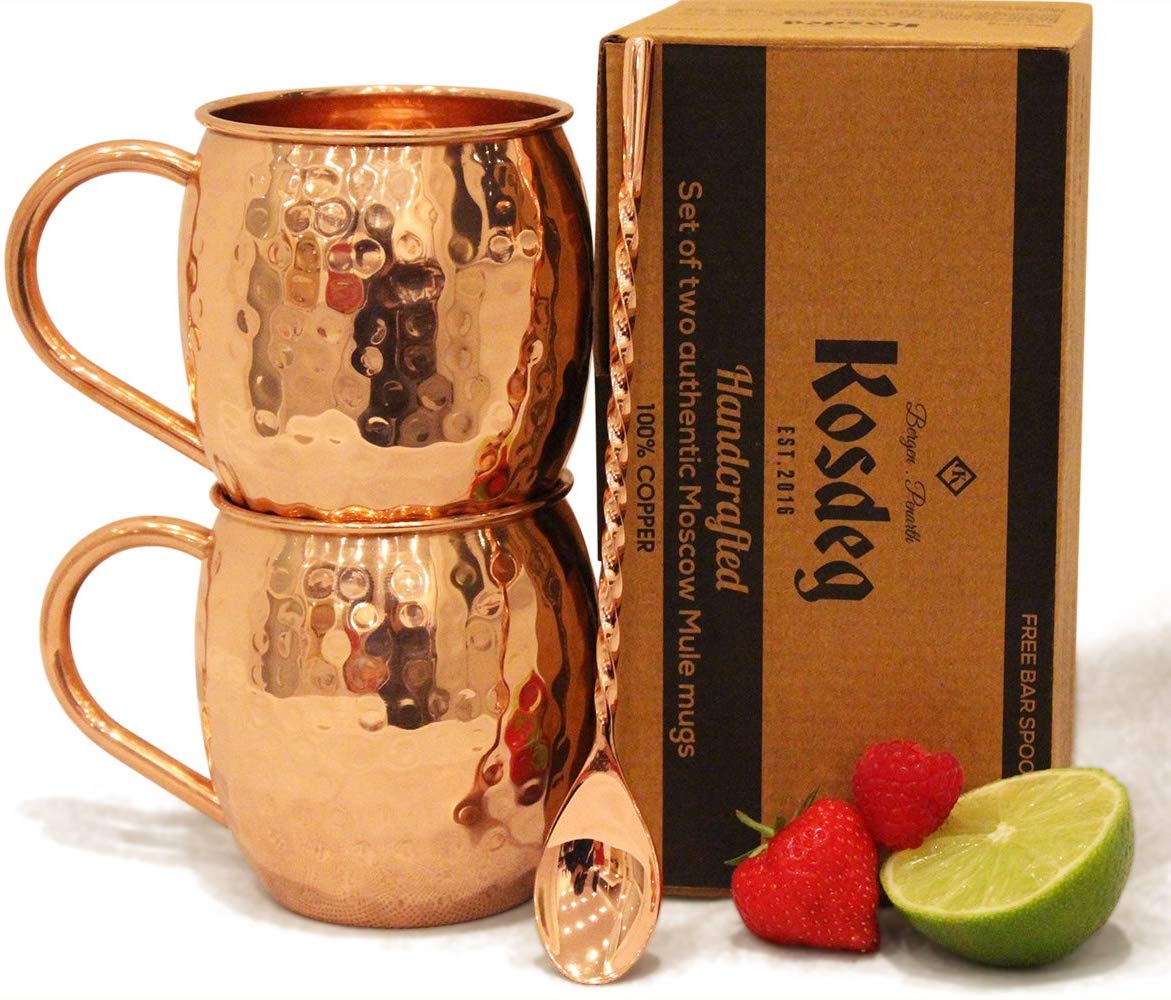 Moscow Mule Copper Mugs Set of 2