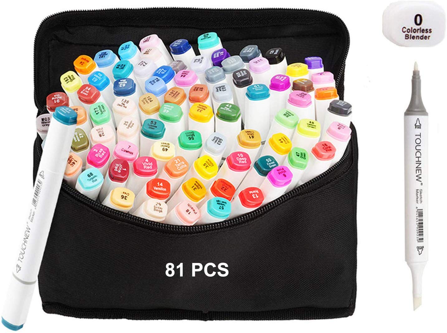 80 Colors Dual Tip Art Marker Pens