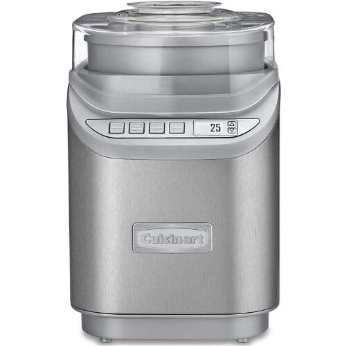 Cuisinart ICE-70 Electronic Ice Cream Maker, Brushed Chrome Gifts To Give Your Best Friend For Her Birthday