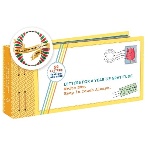 Letters for a Year of Gratitude: Write Now. Keep in Touch Always. (Gratitude Cards, Memory Book, Book of Kindness) Gifts To Give Your Best Friend For Her Birthday