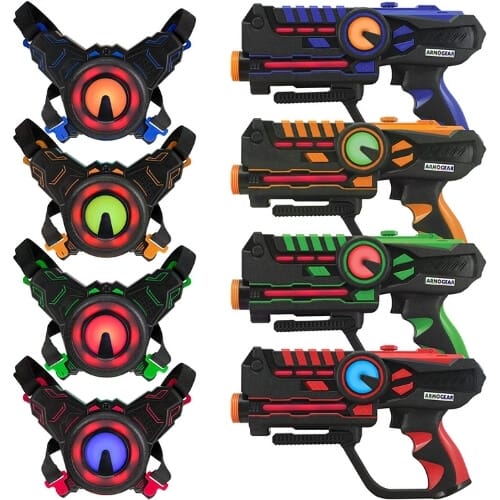 ArmoGear Infrared Laser Tag Guns and Vests Gifts For 13 Year Old Boys
