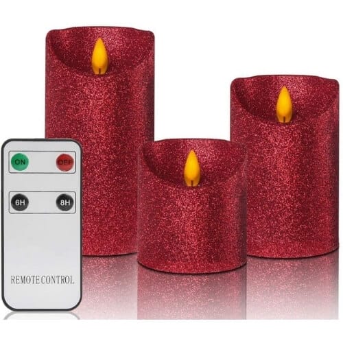 Christmas Flameless Candles Battery Operated Gift Ideas For Couples Who Have Everything