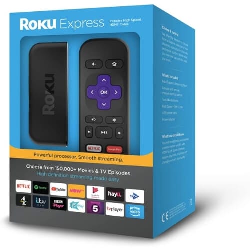 Roku Express | HD Streaming Media Player Gift Ideas For Couples Who Have Everything
