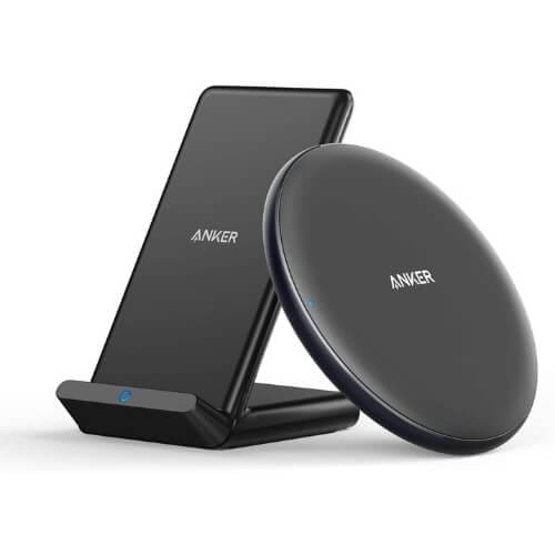 Anker Wireless Chargers Bundle, PowerWave Pad & Stand 10W Cool Gadgets for Men