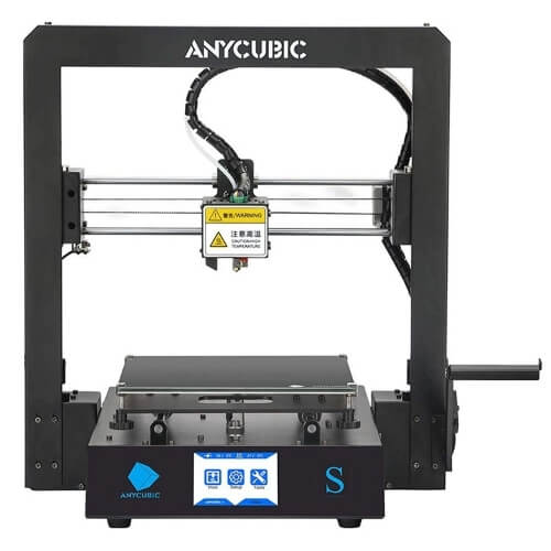 ANYCUBIC Mega S 3D Printer, UltraBase Heated Build Plate + Upgrade Extruder Support 1.75mm PLA Filament Cool Gadgets for Men